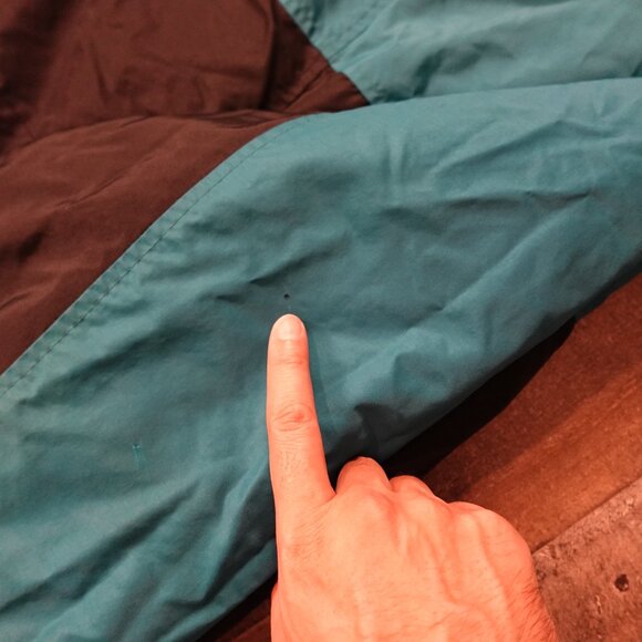 Columbia Radial Sleeve Jacket Men’s Large Teal/Black Vintage 90s Outdoor - Picture 16 of 16